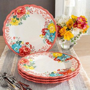 Ceramic Dinner Plate, Ceramic Dinner Plate is perfect for plating a full meal or entr??e, the dinner plate has a gorgeous combination of colors, textures and prints, choose this ceramic dinner plate to add a splash of color to your meal!