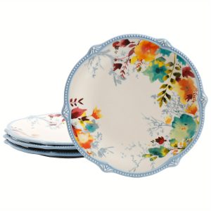 Willow 4-Piece Dinner Plate Set